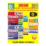 8.Sınıf Lgs Çıkmış Ve İkiz Sorular Seti 6 Kitap Fenomen Lgs 10 Deneme Kalem Seti 2026 Lgs Yeni