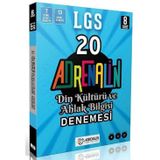 8.Sınıf LGS Din Kültürü ve Ahlak Bilgisi 20 Branş Deneme