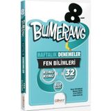 8. Sınıf LGS Fen Bilimleri Bumerang 32 Haftalık Denemeler (Eski Karekodsuz)