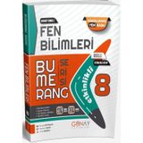 8. Sınıf LGS Fen Bilimleri Bumerang Etkinlikli Kitap 2026