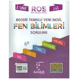 8. Sınıf Lgs Fen Bilimleri Ros Serisi Soru Bankası Karekök Yayınları
