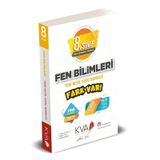 8. Sınıf LGS Fen Bilimleri Yeni Nesil Soru Bankası Fark Var Kva Koray Varol Akademi Yayınları