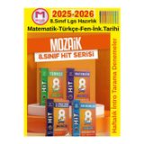 8.Sınıf Lgs Hazırlık Hit Mat-Türkçe-Fen-İnk. Tarihi Haftalık İntro Tarama Deneme Seti+Kalem