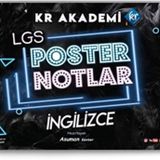 8. Sınıf LGS İngilizce Poster Notlar-KR Akademi Yayınları