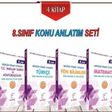 8. Sınıf LGS Konu Anlatımlı Set 4 Kitap Karekök Yayınları
