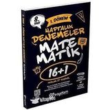 8. Sınıf LGS Matematik 1. Dönem 16+1 Haftalık Kazanım Denemeleri