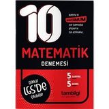 8. Sınıf LGS Matematik 10 lu Branş Denemesi-Tambilgi Yayınları