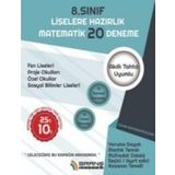 8. Sınıf LGS Matematik 20 Deneme - Branş Akademi Yayınları