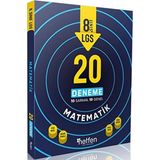 8. Sınıf LGS Matematik 20 Deneme / Kolektif / Netfen Yayınları / 9786057666314