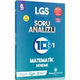 8. Sınıf LGS Matematik Soru Analizli 10 Artı 1 Deneme