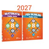 8.Sınıf LGS Mozaik Yayınları Fen Bilimleri ve Matematik Konu Anlatımlı Fasikül Defter Seti 2Li Kitap Yeni 2027