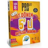 8. Sınıf LGS Sayısal 1. Dönem Pro JETT 5'li Deneme - Ünlüler Karması