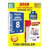8.Sınıf Lgs Süper İkili Tüm Ders Genel Deneme Set-Editör Branş Branş+Ankara Güç 4+3 Deneme