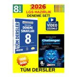 8.Sınıf Lgs Süper İkili Tüm Ders Genel Deneme Seti-Editör Branş Branş + Kafadengi 5'Li Deneme