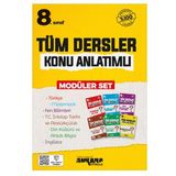 8.Sınıf LGS Tüm Dersler Konu Anlatımlı Modüler Set