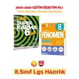 8.Sınıf Lgs Tüm Dersler Süper Karma 6 lı Deneme+Fenomen Lgs 8.Sınıf Paket 8 Genel Deneme Seti