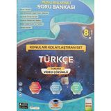 8. Sınıf LGS Türkçe Konu Anlatımlı Soru Bankası-Zeka Küpü Yayınları