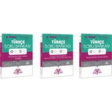 8. Sınıf Lgs Türkçe Soru Bankası Tam Set - Toplam 822 Soru 3 Kitap