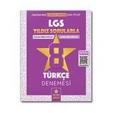 8. Sınıf Lgs Türkçe Video Çözümlü 8 Deneme - Yıldız Sorular Yayınları