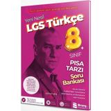 8. Sınıf LGS Türkçe Yeni Nesil Pısa Tarzı Soru Bankası Branş Akademi