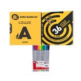 8. Sınıf LGS Yeni Inkılap Tarihi Soru Bankası Ve 36 Haftalık Kazanım Denemeleri +Fineliner Pen