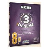 8. Sınıf Master 3 Deneme / Kolektif / Okyanus Yayınları / 9786057985866