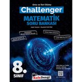 8. Sınıf Matematik Challenger Soru Bankası - Kafadengi Yayınları