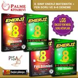 8. Sınıf Matematik Enerji 8+8 Deneme Sınavı Palme Yayınları