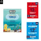 8.SINIF OKYANUS YAYINLARI MASTER TÜRKÇE SORU BANKASI + GÜÇLENDİREN DENEME TÜRKÇE+MATEMATİK