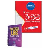 8. Sınıf Partikül Matematik Video Ders Kitabı + Lgs Planlama Defteri