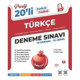8. Sınıf Prestij Türkçe 20 Deneme Nartest Yayınları