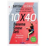 8. Sınıf Sayısal 10x40 Deneme Sınavı Tudem Yayınları