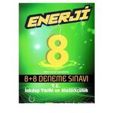 8.Sınıf T.C. İnkılap Tarihi ve Atatürkçülük Enerji 8 artı 8 Deneme Sınavı-Palme Yayınları