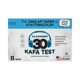 8. Sınıf T.c İnkılap Tarihi Ve Atatürkçülük İlk Kaynağın 30 Kafa Test Kafa Dengi Yayınları