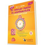 8. Sınıf T.C. İnkılap Tarihi ve Atatürkçülük Kronometre Konu Anlatım Föyleri-Limit Yayınları