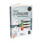 8.sınıf T.c. İnkılap Tarihi Ve Atatürkçülük Pisagor 16'lı Branş Denemeleri - Zeka Küpü Yayınları