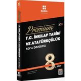 8. Sınıf T.C. İnkılap Tarihi ve Atatürkçülük Premium Soru Bankası - Başka Yayınları