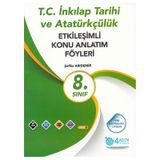 8. Sınıf TC İnkılap Tarihi Konu Anlatım Föyü 4 Adım Yayınları