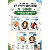 8.Sınıf Tc İnkılap Tarihi Ve Atatürkçülük Süper Set Ders Çalışma Yaprakları (5 Kitap)