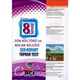 8. Sınıf TEOG Din Kültürü ve Ahlak Bilgisi Çek Kopart Yaprak Test - kollektif