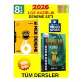 8.Sınıf Tüm Ders Lgs Genel Deneme Set Süper 2Li-Hız Yayın 6Lı Genel+Krallar Karması 9 Lu