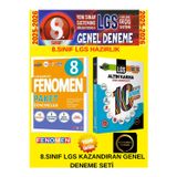 8.Sınıf Tüm Dersler Paket 10 Deneme +Altın Karma 8.Sınıf 10 Yayın Genel Deneme