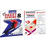 8. Sınıf Turbo 5'li Paket Deneme ve Beceri Temelli Kazanım Türkçe Yaprak Test