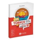 8. Sınıf Türkçe 1. Dönem Lgs Branş Deneme Çanta Yayınları