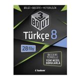 8. Sınıf Türkçe 3 Boyut Soru Bankası Tudem Yayınları