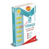 8. Sınıf Türkçe Fark Var Kazanım Takip Denemeleri - Koray Varol Akademi Yayınları