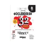 8. Sınıf Türkçe Güçlendiren 32 Haftalık Kazanım Denemeleri - Asilhan Karaaslan - Ankara Yayıncılık
