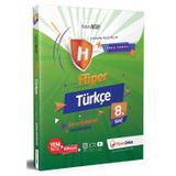 8. Sınıf Türkçe Hiper Konu Anlatımlı Soru Bankası-Hiper Zeka Yayınları