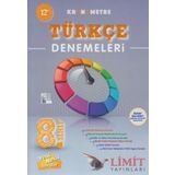 8 Sınıf Türkçe Kronometre 12Li Denemeleri Limit Yayınları
