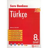 8. Sınıf Türkçe Soru Bankası - 4 Adım Yayınları
